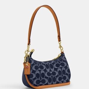 Teri MINI Denim Coach Bag